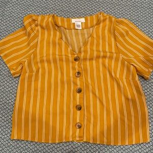 Small yellow blouse